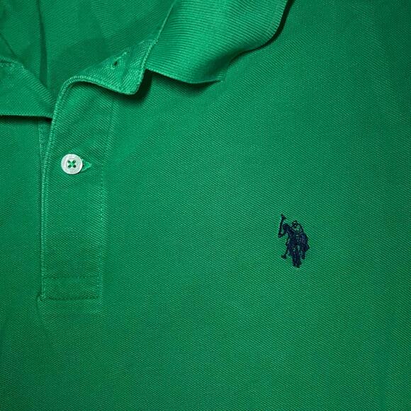 π U.S. Polo Assn. π Classic Green Polo Shirt β XL - Picture 4 of 5